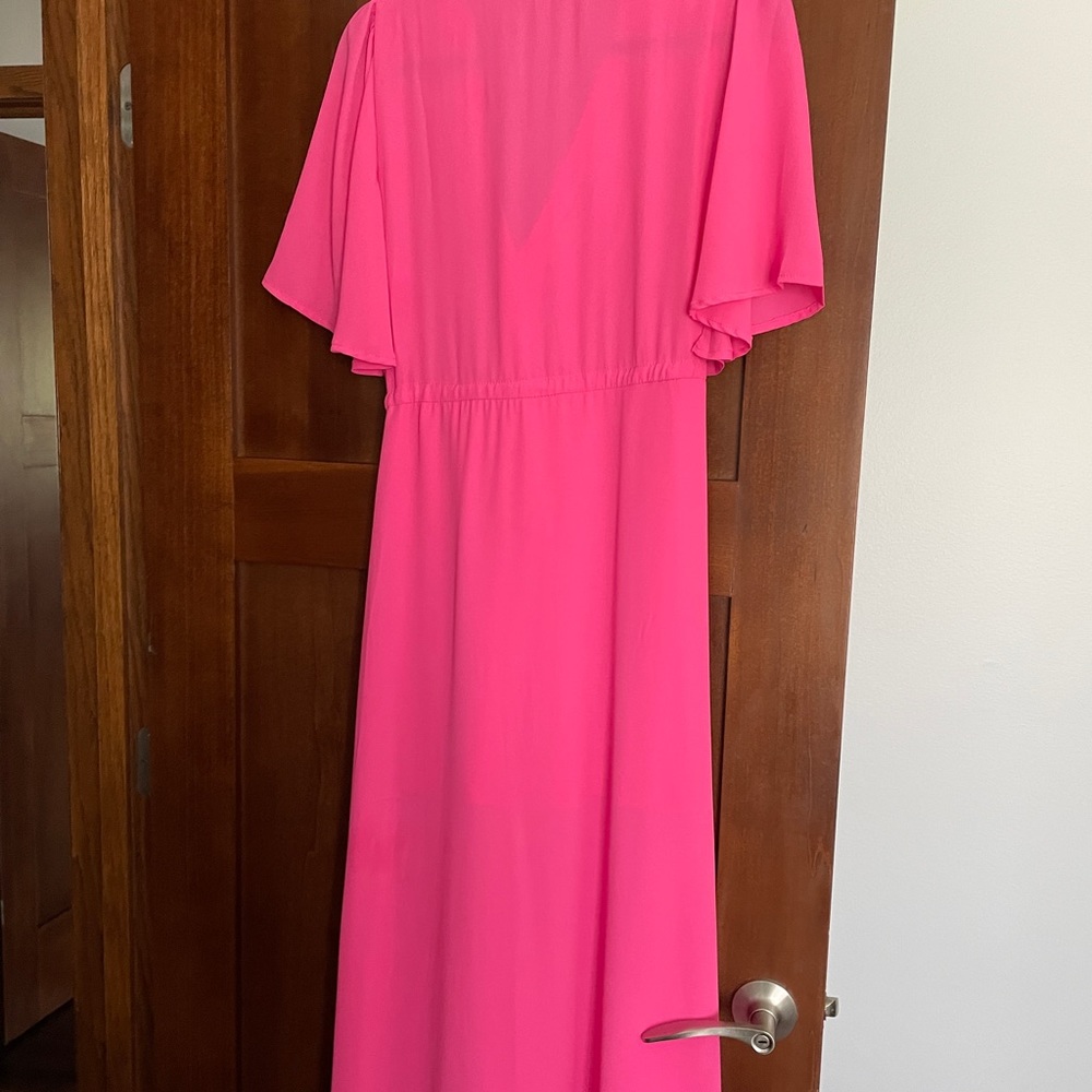 VICI Hot Pink Synched Maxi Dress - Size Small - Worn Once - Picture 2 of 6